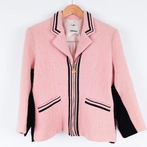 Vertigo Paris Pink Blazer Jacket Vintage Barbiecore